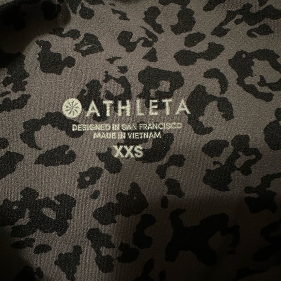 Athleta leopard print leggings - Picture 2 of 2
